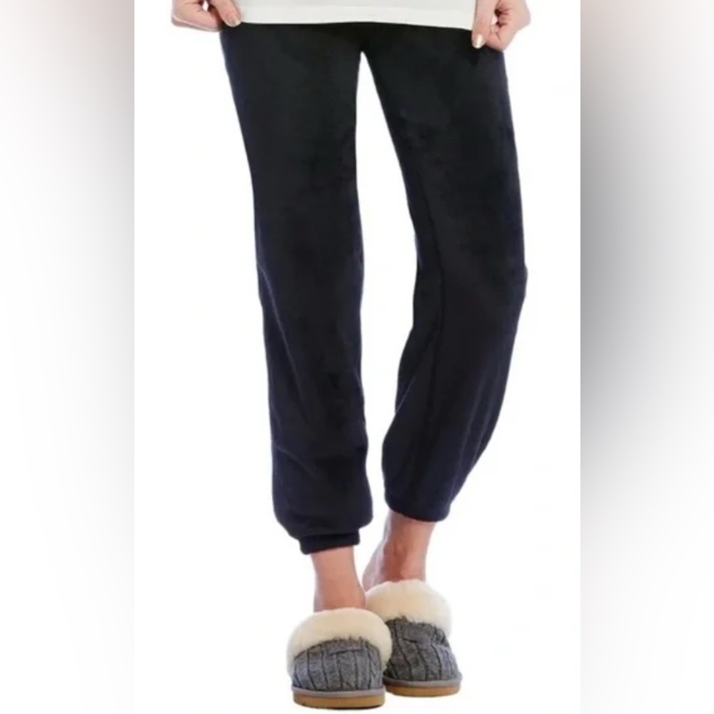 UGG Australia SADIE Fleece Jogger Pant size M in Black